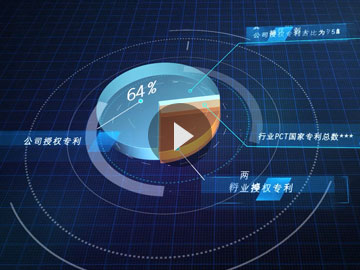 視頻包裝:企業(yè)數(shù)據(jù)科技三維餅狀圖